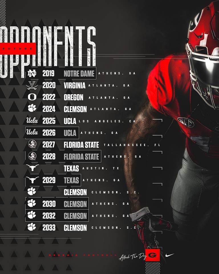 Uga Football Schedule 2024 Printable Schedule Bobby Shelley